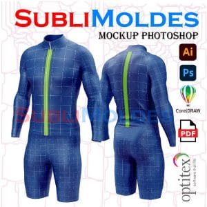 MOCKUP Enterizo Ciclismo Caballero