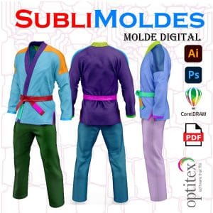 Molde Uniforme Artes Marciales