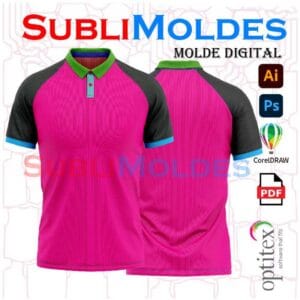 Molde Camiseta Polo New Geneation 2025