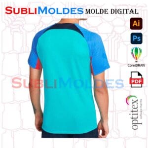 Molde Camiseta Barcelona