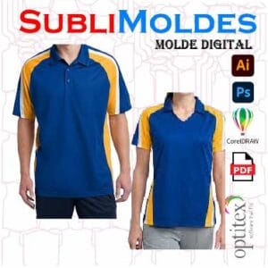 Patron Camiseta Polo Raglan Cortes