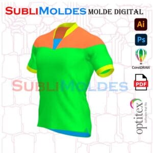 Molde Camiseta Capa V Pack