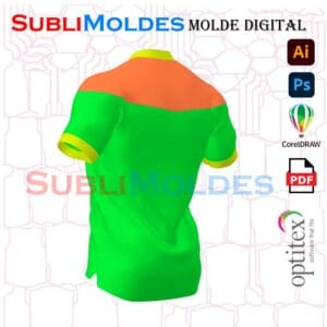 Molde Camiseta Capa V Pack