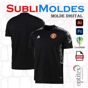 Molde Camiseta Entrenamiento Manchester United