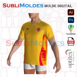 Sewing Pattern T-shirt 2024 Colombia / Argentina etc.