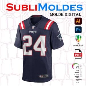 Sewing Pattern Jersey American football