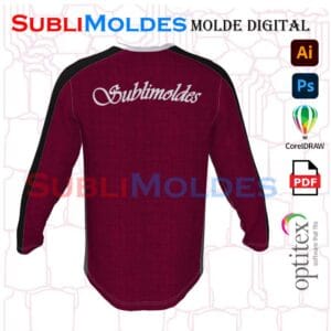 Molde Jersey Bmx Motocross #2