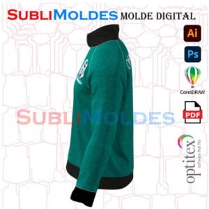 Molde Campera Raglan