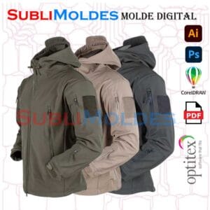 Molde Chaqueta Kong