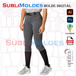 Sewing Pattern Pants Capri Baseball