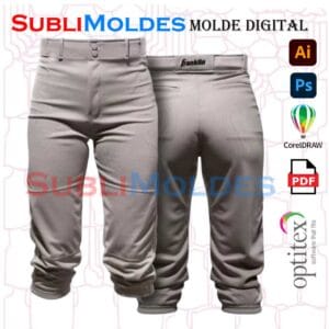 Sewing Pattern Pants Capri Baseball