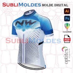 Sewing Pattern Jersey Cycling Pro Slim