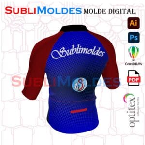 Molde Jersey Ciclismo Pro SLIM sin costados MC