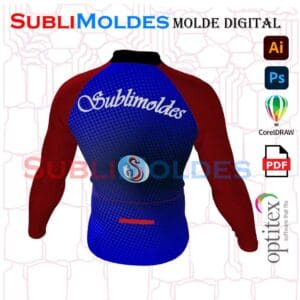 Molde Jersey Ciclismo Pro SLIM sin costados Ml