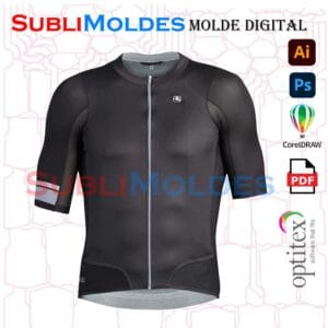 Molde Jersey Ciclismo NO Lycra
