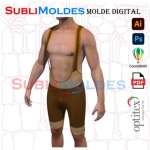 Sewing Pattern Lycra Golden Pro Cycling