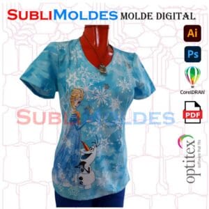 Sewing Pattern Basica T-shirt Women´s Provision