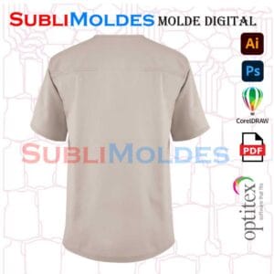 Sewing Pattern Camisa Dotacion Medical