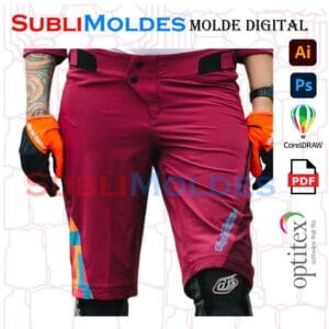 Molde Bermuda Bmx Motocorss Ultimate