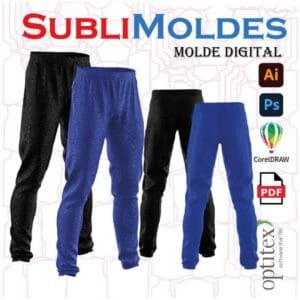 Molde Digital Pants New Generation