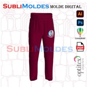 Molde Pants Basico Dama PACK 8 tallas