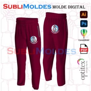 Molde Pants Basico Dama PACK 8 tallas