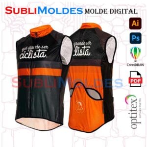 Molde Cortavientos Ciclista