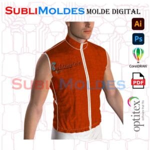 Molde Chaleco Rompevientos