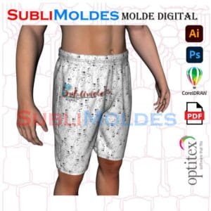 Molde Bermuda Clasica Pretina Separada