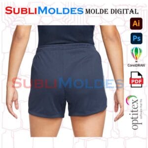 Molde Short Futbol Nike