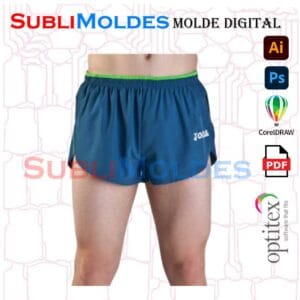 Molde Pantaloneta Running 2