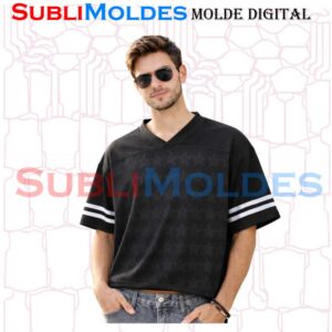 Molde Camiseta Oversize Polo