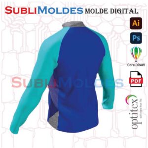 Molde Jersey Ciclismo Aficionado (NO SLIM) CLC3ML